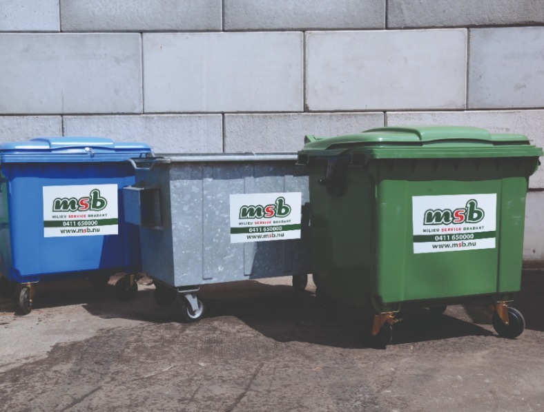 Rolcontainer huren bij Milieu Service Brabant MSB Veldhoven