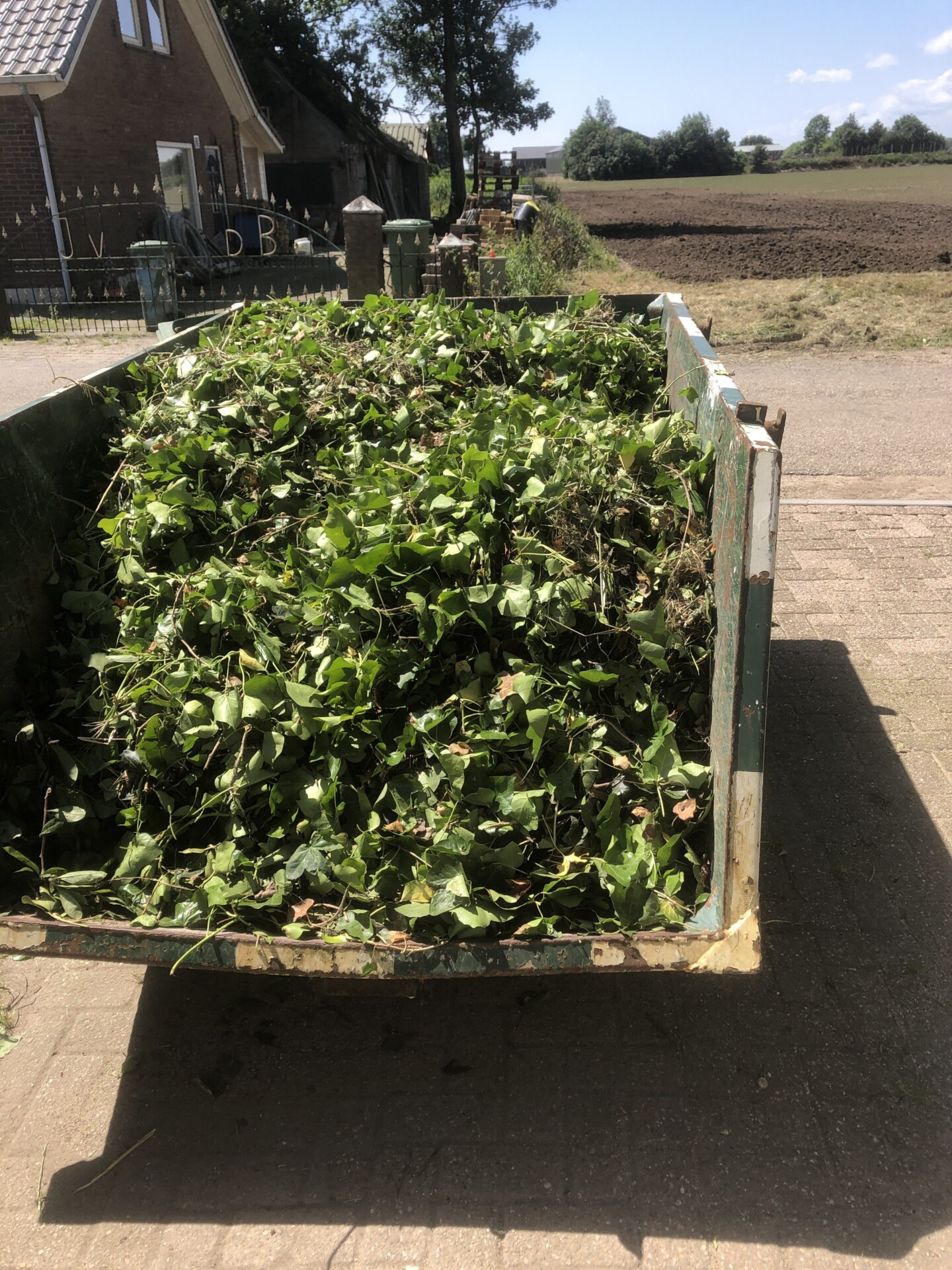 Groenafval container huren